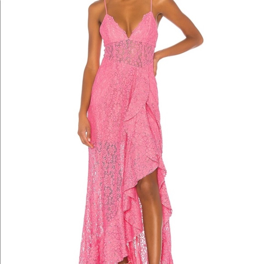 NBD Sinatra Gown in Cake Pink